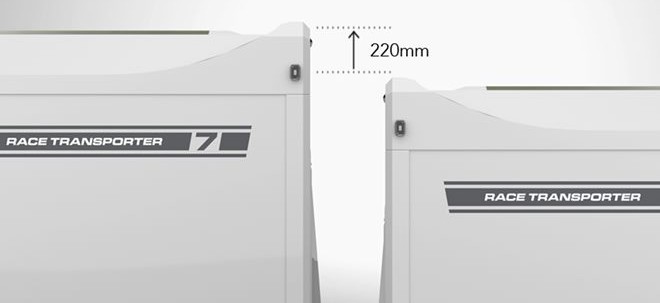 Zvýšená střecha Brian James Race Transporter 7